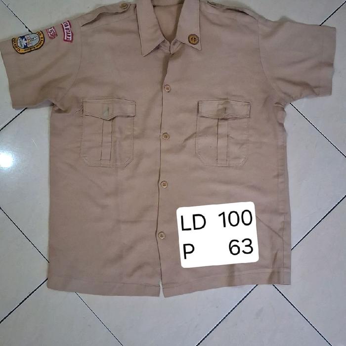 seragam atasan pramuka ( preloved )