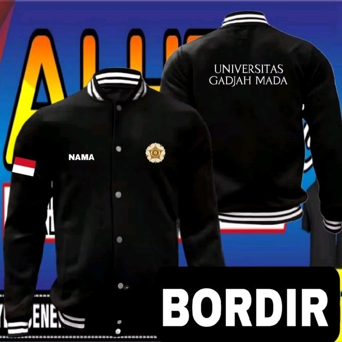 jaket bordir universitas gadjah Mada Jaket universitas gadjah Mada Jaket baseball universitas gadjah