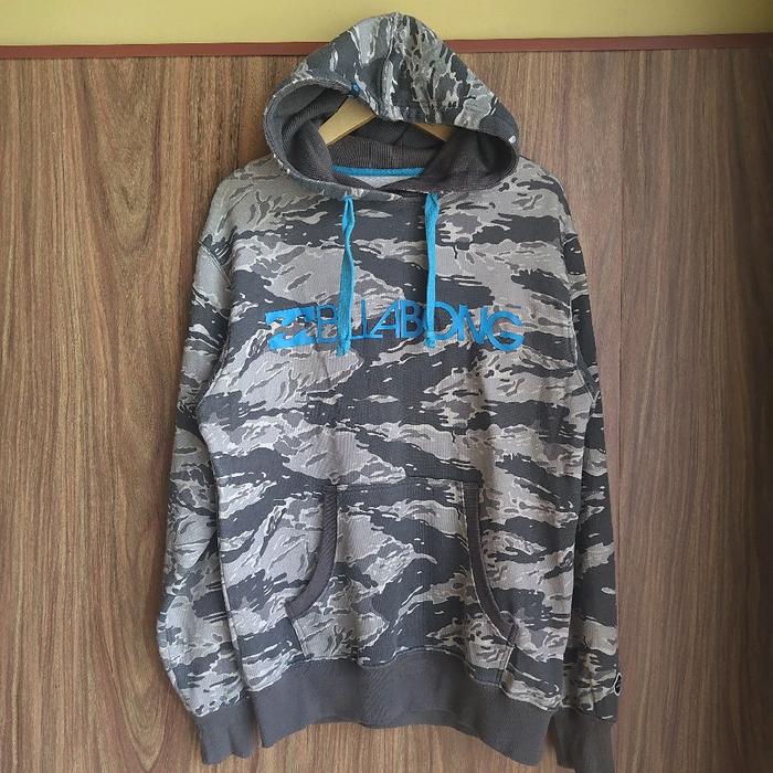 Pullover Hoodie Billabong Camo Second Original