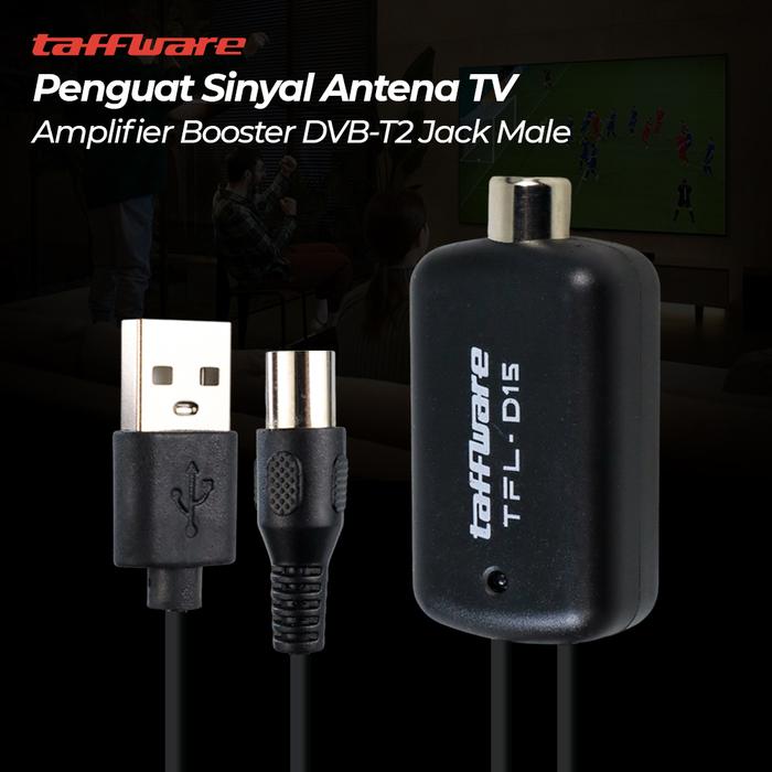 Cahayastore - Penguat Sinyal TV | Antena Amplifier DVB T2 | Booster Sinyal Digital