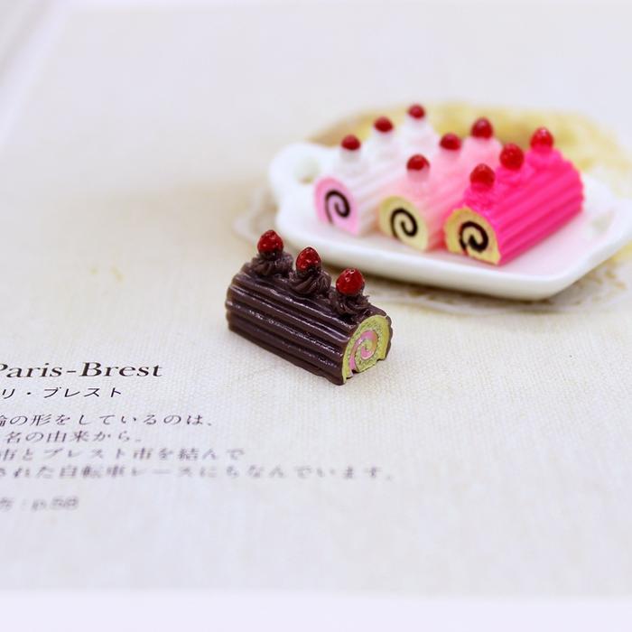 10pcs Mini Resin Kawaii Cake Scrapbook Supplies Kawaii Accessories