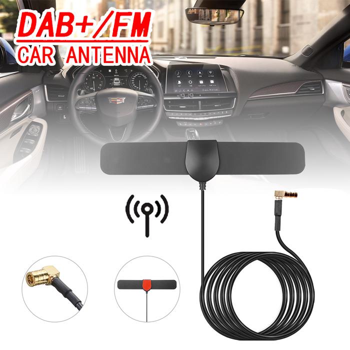 1pc Universal Car Radio Stereo Signal Amplified DAB FM Aerial Plug