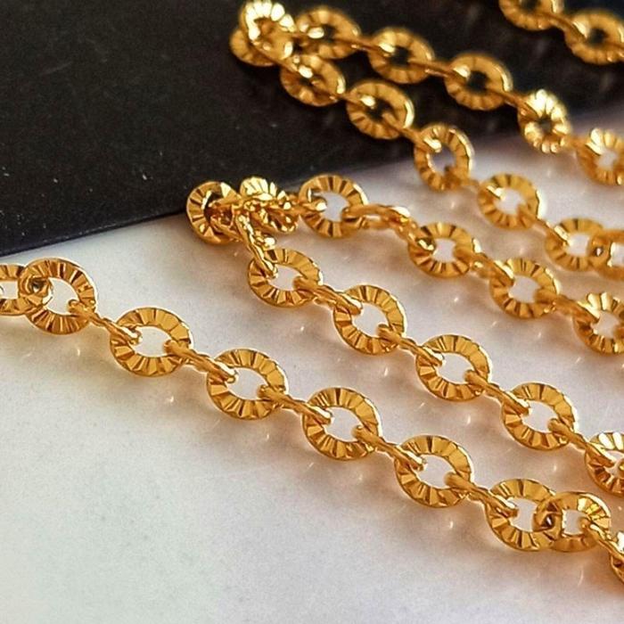 TitanLuxe KALUNG NURI MOTIF EMAS SINAR CORAK NORI TITANIUM  0.8 & 0.5 TERBARU ANTI KARAT IMPORT MURA