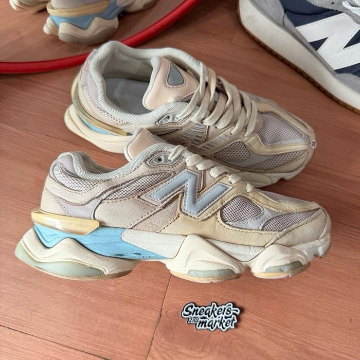 New Balance 9060 ivory cream pink sand pastel wmns original - sneakers second market