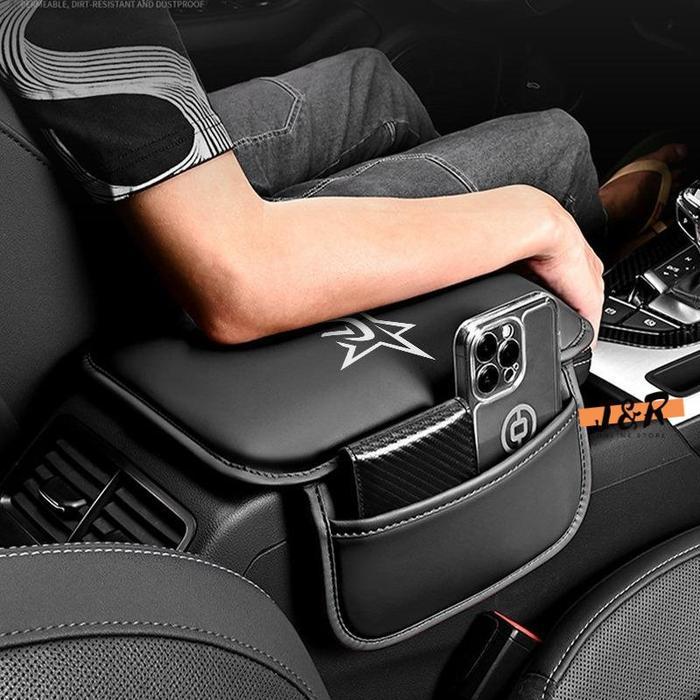 Armrest PAD / Pelindung Sandaran Tangan Mobil Universal Design / Bantalan Cover Arm Rest