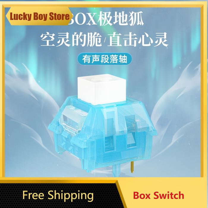 Custom Kailh Box Arctic Fox Switch Mechanical Keyboard Switch Paragraph Sound Box Switch Hot Swappa