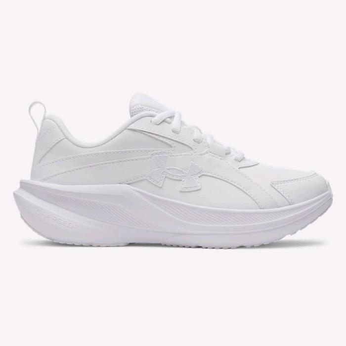 Sepatu UA Charged Assert 11 Kids Unisex Wht