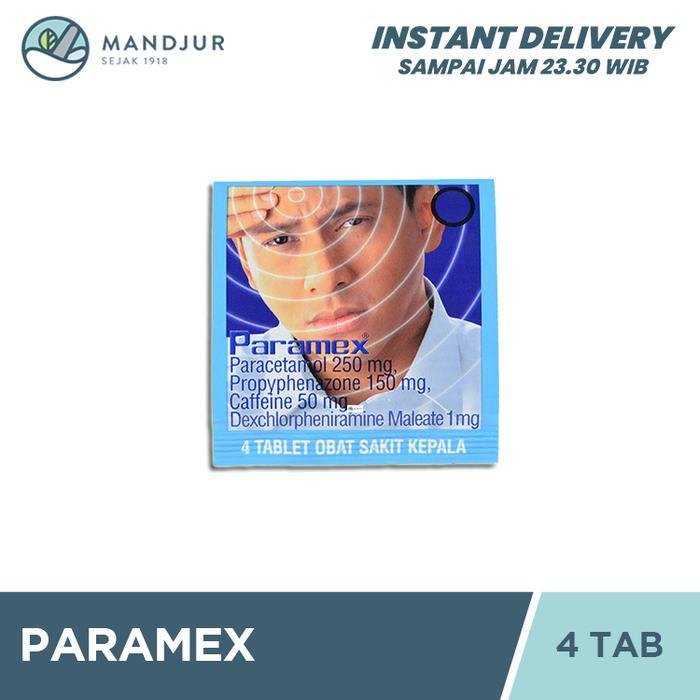 Paramex - Obat Pereda Nyeri, Sakit Kepala, Migrain, Sakit Gigi