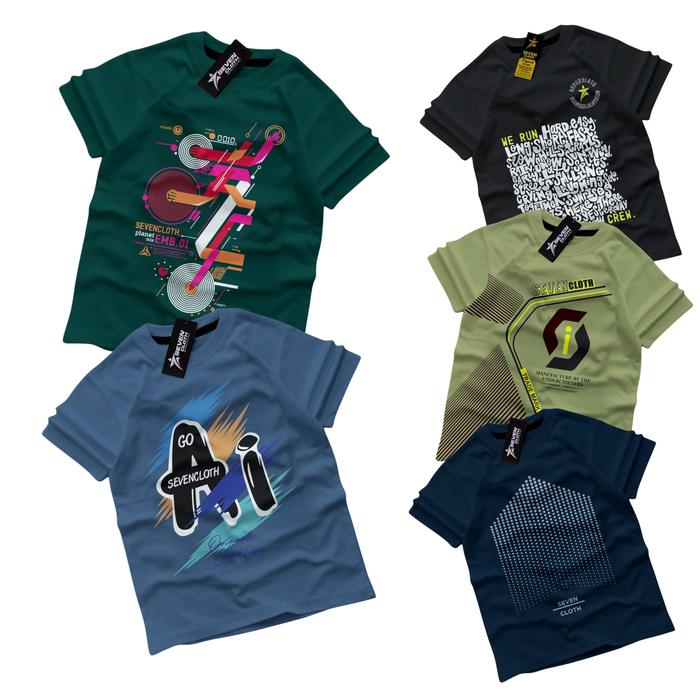 kaos distro anak sevencloth desain grafis anak kaos sevencloth terbaru