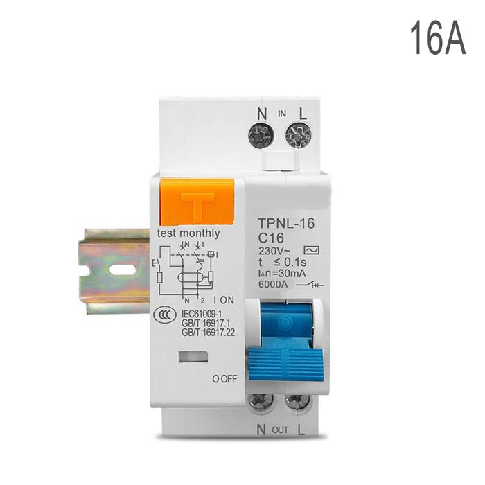 Leakage Circuit Breaker With Voltage Protection RCBO TPNL DPNL 230V