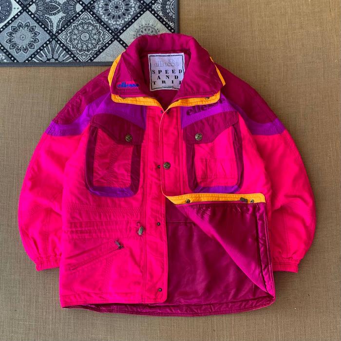 jaket Vtg Ellesse size L 100% original 200626Y
