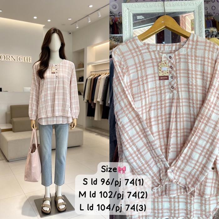 ATASAN TUNIK CORNICHE  Baju  Wanita