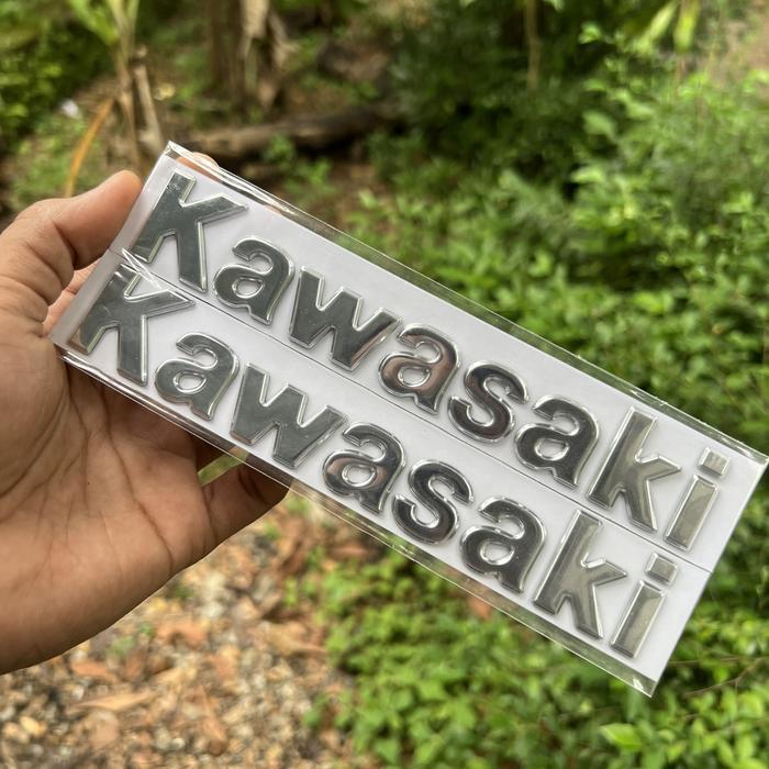 Emblem Tangki Kawasaki Ninja R Dan Ninja SS Sepasang
