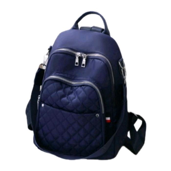 tas ransel wanita multifungsi bisa di selempang .saku bordir .saku   Sekolah.masuk buku lks Wanita.m