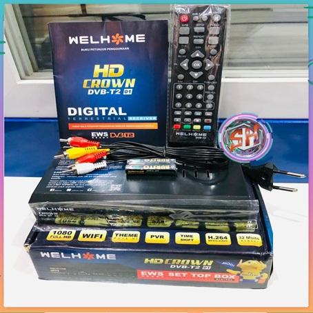 Set Top Box Welhome STB DVB-T2 02 - Penerima Siaran Digital TV