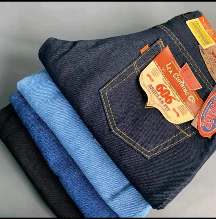 Celana Standar Bandung Premium Jeans Lea Bandung Celana Cowok Standar Regular