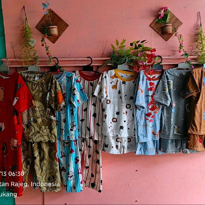 set anak libby rijek printing unisex