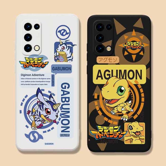 Digital Monster Digimon Liquid Silicone Case for Xiaomi POCO X4 F4 GT