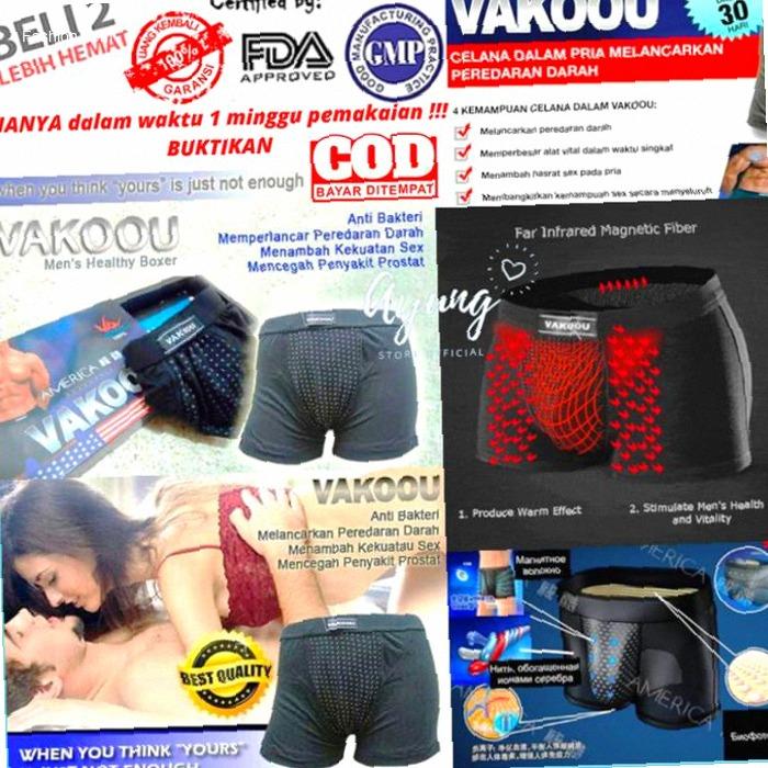 [COD] CELANA DALAM KESEHATAN HERNIA PROSTAT PRIA VAKOOU ORIGINAL USA | Kekinian