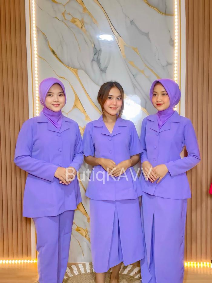 Setelan PSH/PSL IKKT Bahan Lapidus Wool