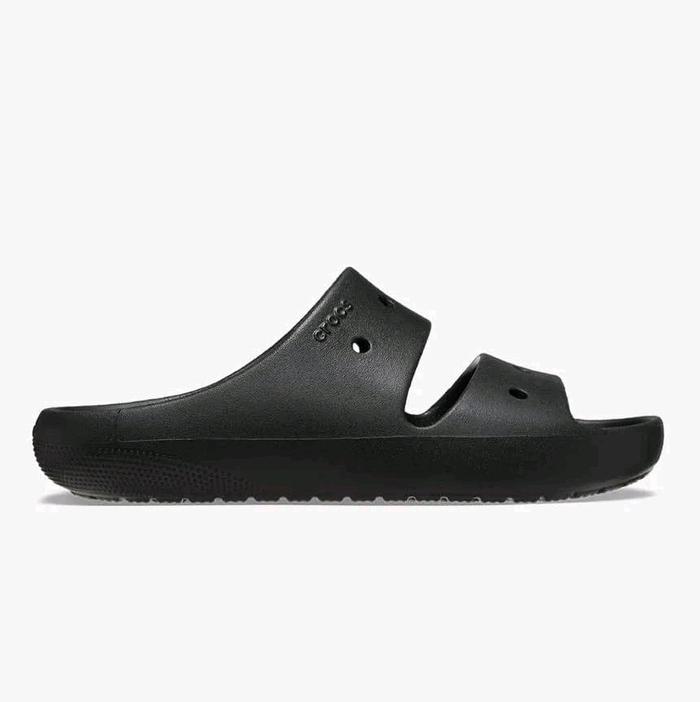 CROCS Men's Classic Unisex V2 Sandal Slip-On Pria/Wanita Original - Black