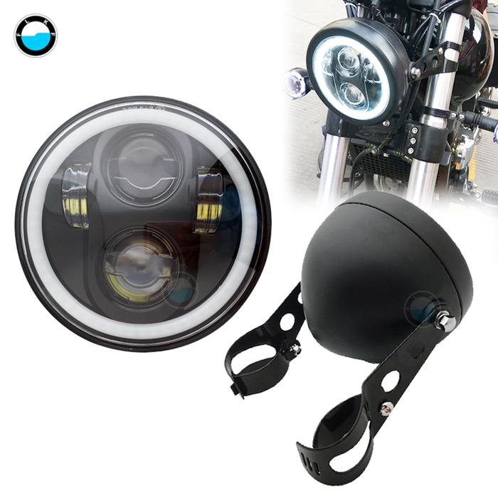 5 3/4" led motorcycle headlight h4 led 5.75 inch Led Headlight