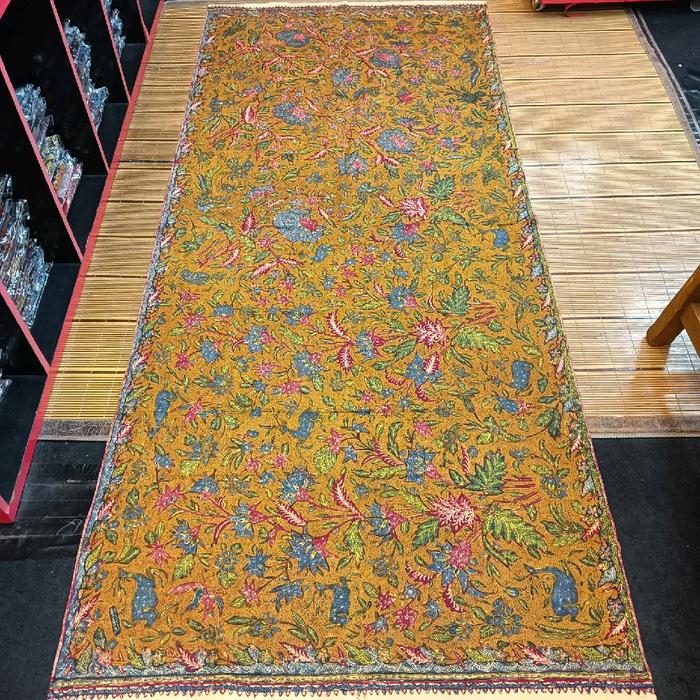 Kain batik tulis asli tiga negri Tjoa Siang Gwan tulis istimewa canting halus 2 sisi