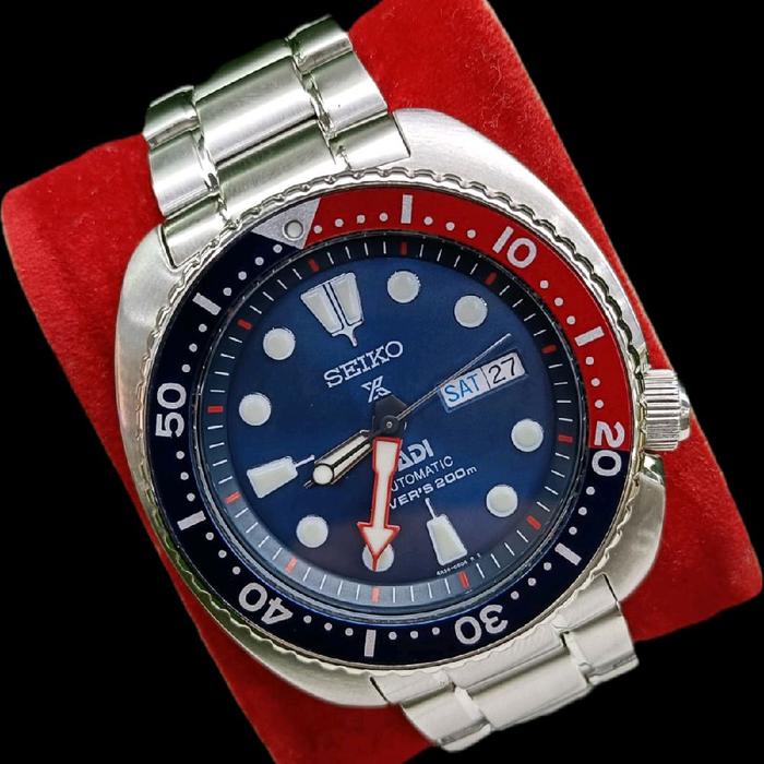 Seiko Prospex Padi Turtle Spesial Edition Pepsi Original