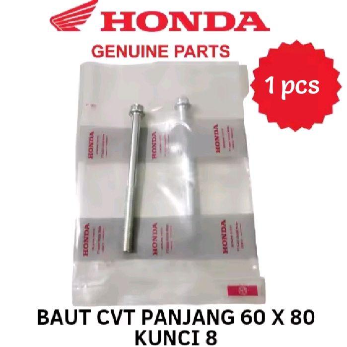 BAUT BOLT FLANGE BAK CVT M60x80 KUNCI 8 ORIGINAL PUTIH