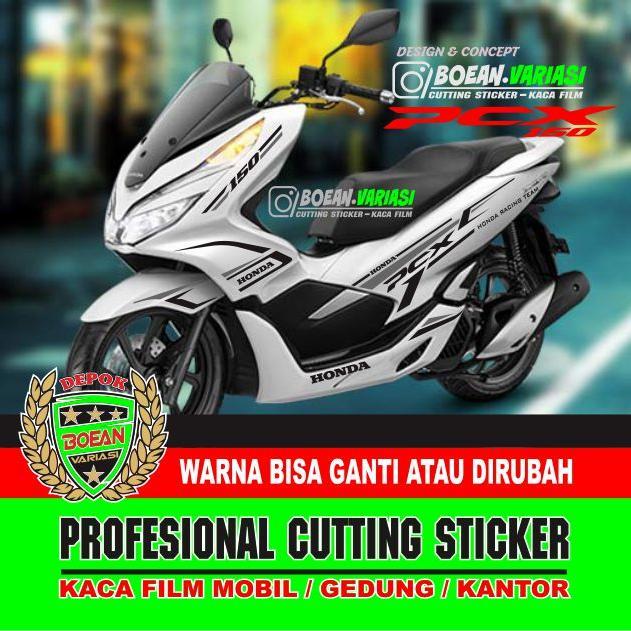 Cutting Sticker PCX 160 PUTIH PCX 150 PUTIH [NTS]
