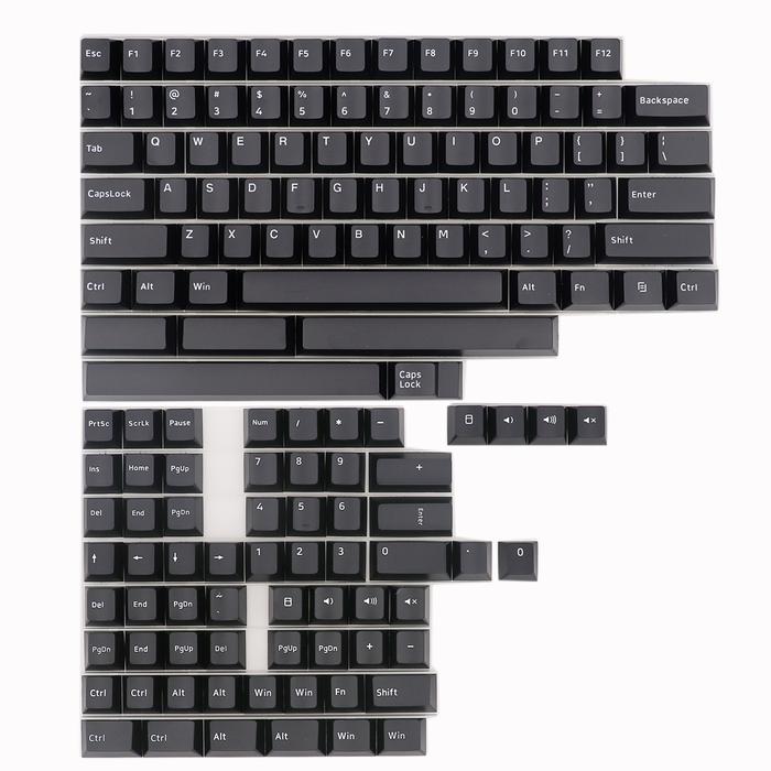 WOB BOW 143 Keys Double Shot PBT Keycap For Mechanical Keyboard