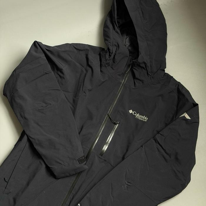 Worn Columbia Titanium Men’s Explorer Edge Waterproof Insulated Jacket Omni Tech (100% Authentic)