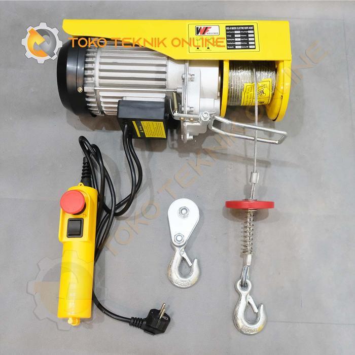 new - katrol elektrik / mini electric hoist 125/250 kg – willfred