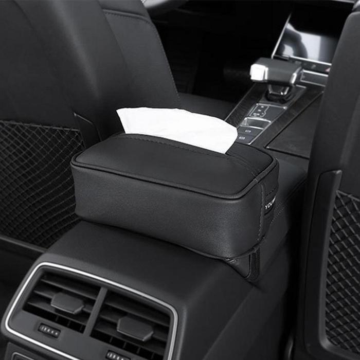 Visor Tissue Container Adjustable Car Backseat Tissue Organization