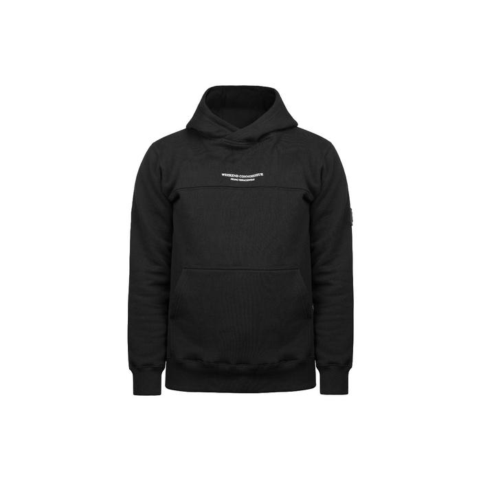 Prung Weekend Connoisseur - Hoodie Warna Hitam Football Casuals