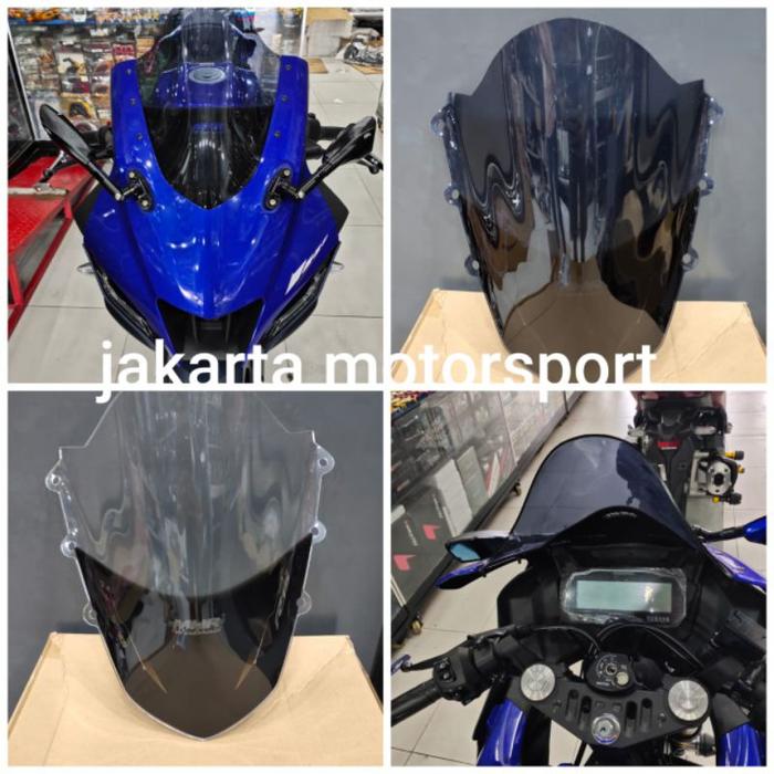 VISOR MHR R15 V4 NEW WINDSHIELD R15 V4 WINSIL R15 NEW V4 MHR KACA DEPAN