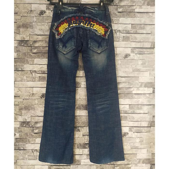 ( size 24 inch ) celana red pepper low rise flare jeans