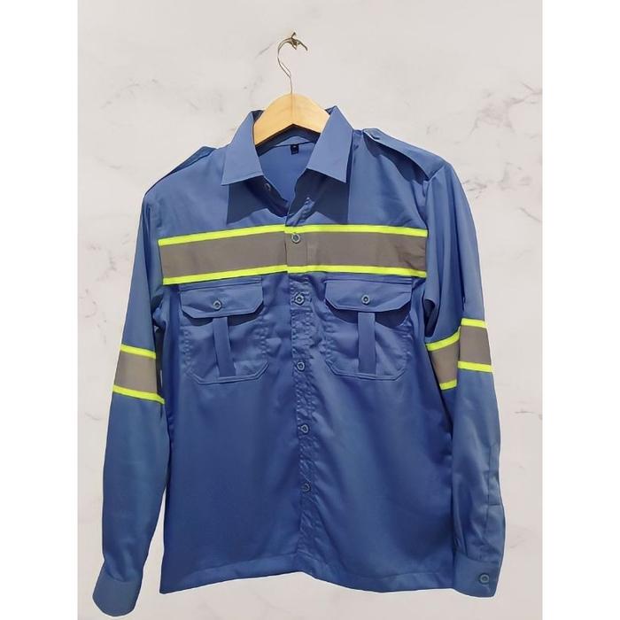 Weaack Safety BUMA Biru Nagata Drill S-XXL