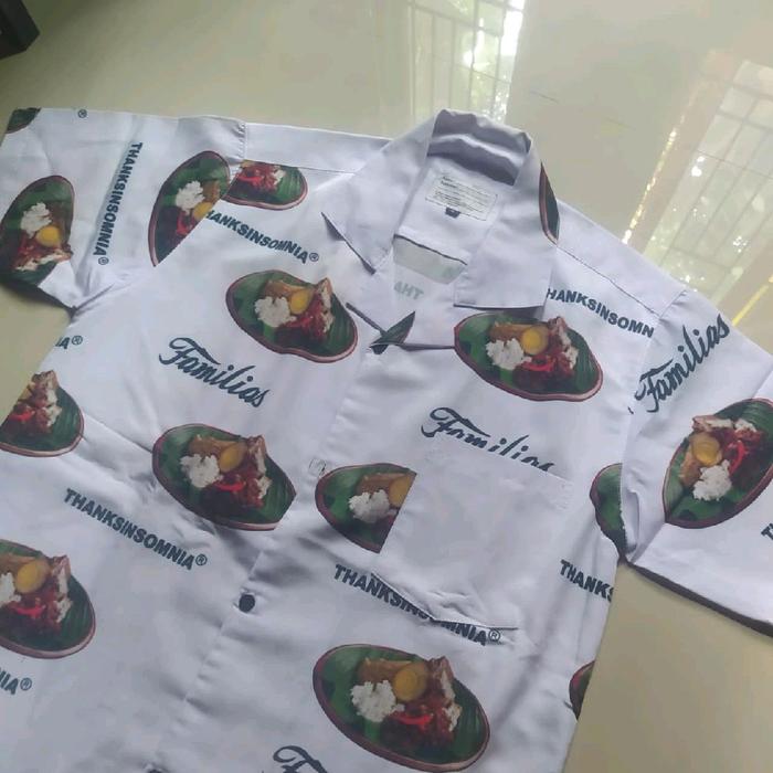 Thanksinsomnia x Familias Shirt White