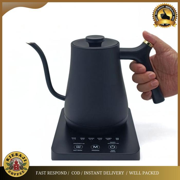 Teko Leher Angsa Listrik Teko Kopi Coffee Elektrik Gooseneck Kettle