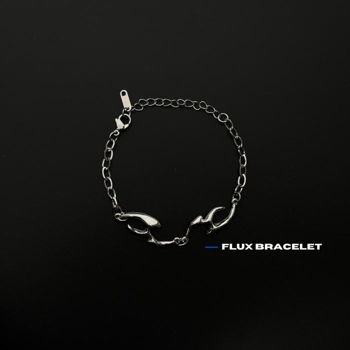 Steelr Archive -- Flux -- Gelang Unisex Stainless Steel