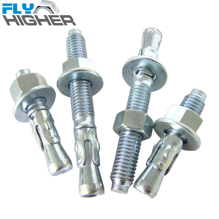 carbon steel zinc plsted heavy duty Wedge anchor bolt
