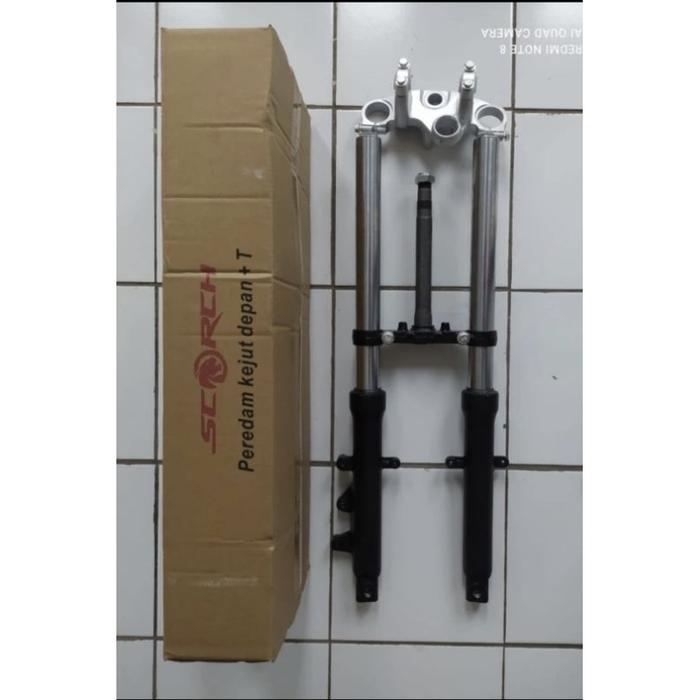 SHOCKBREAKER DEPAN ASSY SEGITIGA ATAS BAWAH T YAMAHA Byson Bison SOKBREKER SHOKBREKER SHOCK SOK BREA