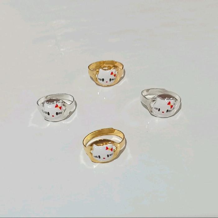 Cincin Anak Perak 925 Hello Kitty