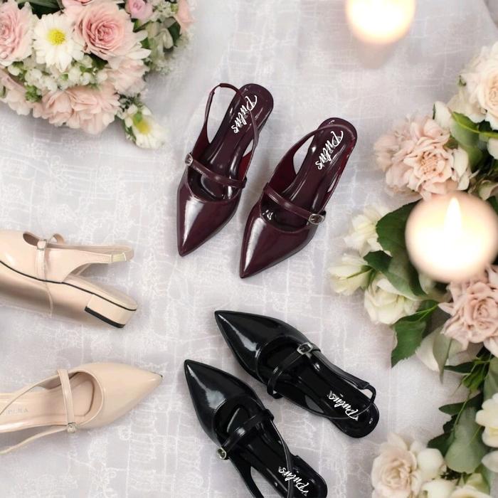Sandal Wanita IR Hak-Tahu 3CM Terbaru Kekinian - Ukuran 36-41 - Flat, Shoes