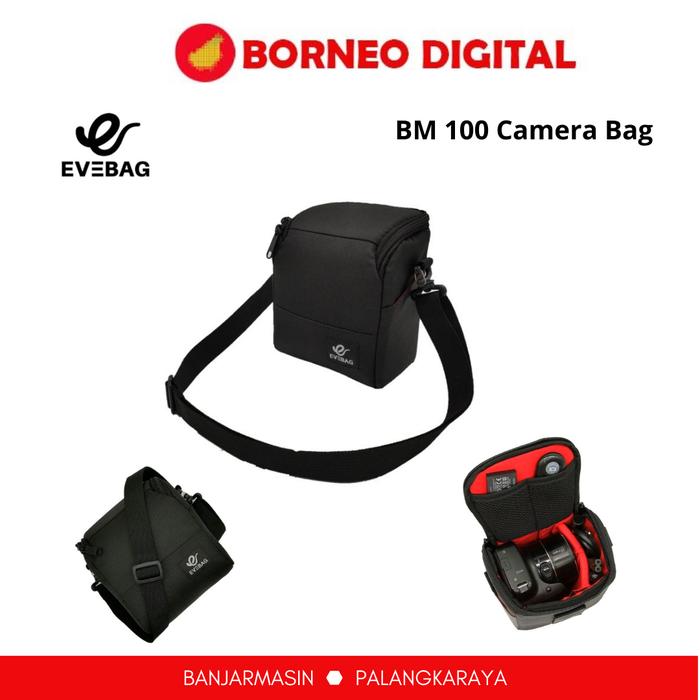 Tas EVEBAG BM100 | BM 100 as Selempang Kamera Mirrorless Semipro Prosumer Drone Mini dan Aksesoris C