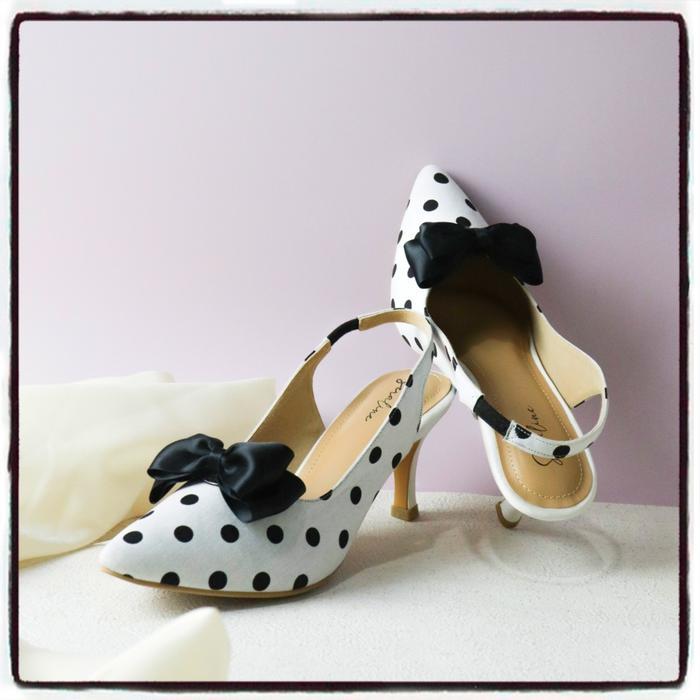 Shoe clip / klip sepatu pita / aksesoris sepatu SERALINE (1 pasang) BEST PRICE