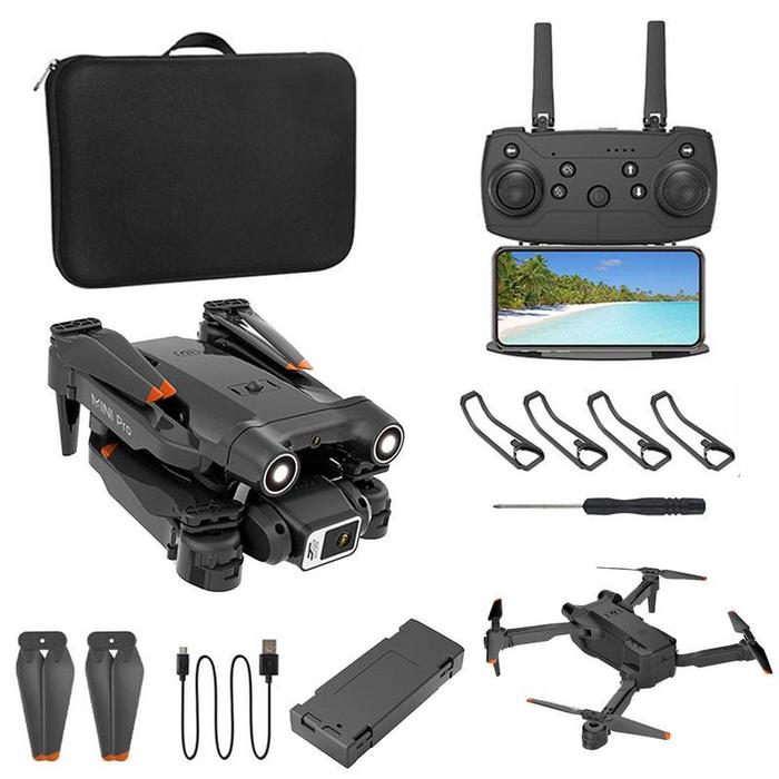 Kamera Drone Wifi Kamera Drone 4K untuk Dewasa Drone E63 Waktu