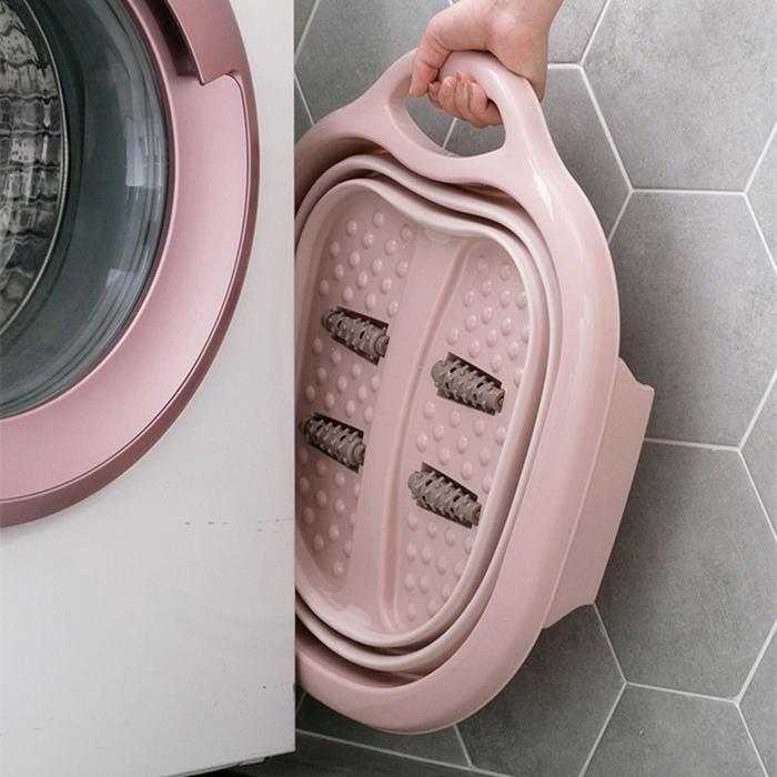 Bak Baskom Ember Lipat Rendam Kaki Manicure Spa Foldable Dp