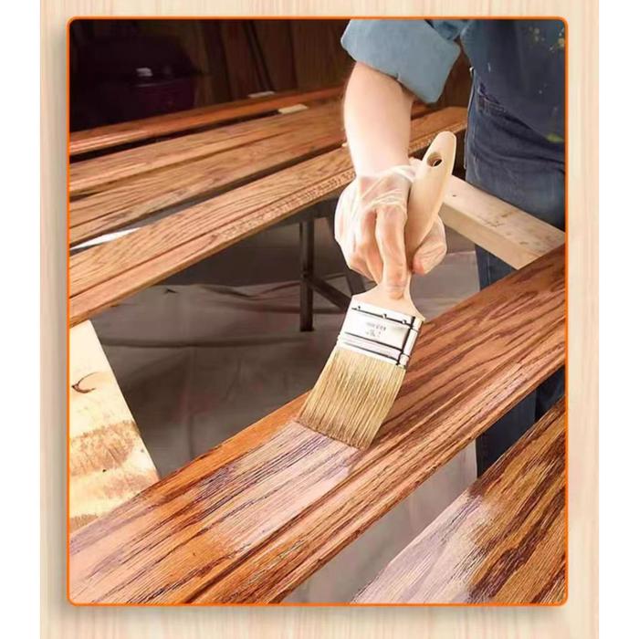 Cat Kayu Anti Korosi Cat Kayu Warna Transparan Tahan Air Cat Kayu Pernis Luar Ruangan